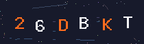 Six-character security code