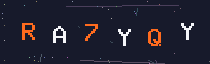 Six-character security code