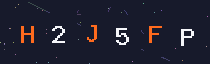 Six-character security code