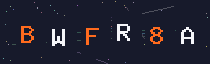 Six-character security code