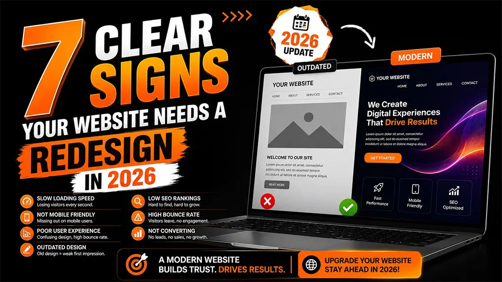 7 Clear Signs Your Website Needs a Redesign in 2026