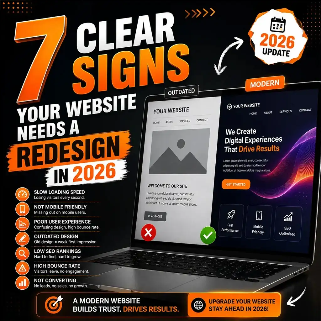 7 Clear Signs Your Website Needs a Redesign in 2026
